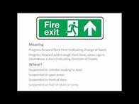 Video thumbnail for Fire Exit Signs and where to put them a video tutorial