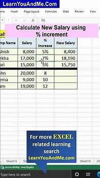 Video thumbnail for Salary Increase Calculation in Excel | New salary calculation using percent increment in Excel