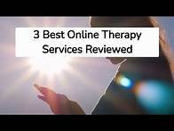 Video thumbnail for 3 Best Online Therapy Services Reviewed