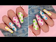 Video thumbnail for HEART NAIL ART AT HOME w/ DOTTING TOOL FOR BEGINNERS | GEL POLISH NAILS TUTORIAL | NAILS FASCINATION