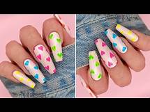 Video thumbnail for HEART NAIL ART AT HOME w/ DOTTING TOOL FOR BEGINNERS | GEL POLISH NAILS TUTORIAL | NAILS FASCINATION