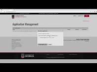Video thumbnail for University of Georgia Graduate School Application Process 2020