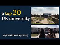 Video thumbnail for Top 20 UK university in QS World University Rankings 2025 | University of Nottingham