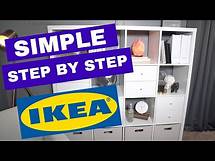 Video thumbnail for IKEA KALLAX Shelf: How To Assemble Fast! Step by Step 2019