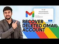 Video thumbnail for How to Recover Deleted Gmail Account on Android