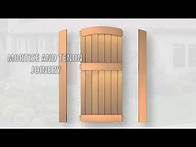 Video thumbnail for Wood Gate Construction - How We Build Our Wooden Gates | Pacific Gate Works
