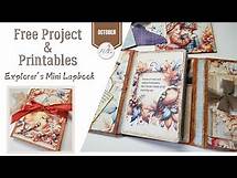 Video thumbnail for Free Printable Project and Printables, Explorer's Mini Laptbook Journal