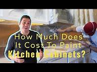 Video thumbnail for How Much Does it Cost to Paint Kitchen Cabinets? #interiorpainting #cabinetpainting