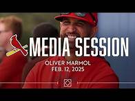 Video thumbnail for Media Availability: Oliver Marmol | Feb. 12, 2025 | St. Louis Cardinals