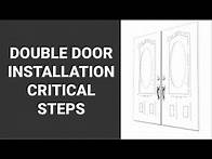 Video thumbnail for ProVia Double Entry Door, French Door Installation