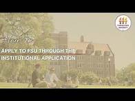 Video thumbnail for How-To: Apply To FSU Through The Institutional Application