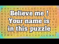 Video thumbnail for word search puzzles