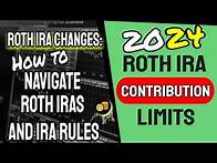 Video thumbnail for 401k contribution limits 2024 | IRA 2024 | 2024 roth ira contribution limits #401kcontributionlimits