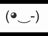 Video thumbnail for Winking Face Emoticon - Copy and Paste Text Art