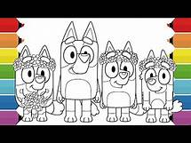 Video thumbnail for Bluey & Friends Coloring Pages | Bluey, Bingo, Muffin & Socks