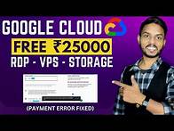 Video thumbnail for How to Create Free Trial Google Cloud Account in 2024 and Get 300$ ! GCP Free tier
