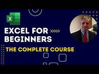 Video thumbnail for Excel for Beginners - The Complete Course | Excel Made Easy | Best Excel Tutorial
