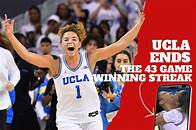 Video thumbnail for UCLA ends South Carolina's 43-game winning streak with historic upset