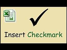 Video thumbnail for How to type checkmark symbol in Excel