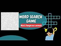 Video thumbnail for online word search game free | word searching puzzle game | online free game word search