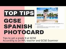 Video thumbnail for GCSE SPANISH SPEAKING EXAM REVISION | PHOTOCARD! (AQA)