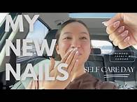 Video thumbnail for ✨ Come With Me to Get My Nails Done at a New Salon! 💅 | Almond French Chrome Nails Vlog