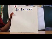 Video thumbnail for 4-2: Simplifying Algebraic Expressions (7th Grade)