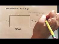 Video thumbnail for How to find the Area and Perimeter of a Rectangle