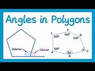 Video thumbnail for Angles in Polygons - GCSE Maths