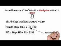 Video thumbnail for Master Percentages in Minutes! | Percentage Increase & Decrease Explained with 10 EASY Examples