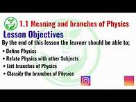 Video thumbnail for Physics Form one/ Manhajka Cusub/ Introduction to physics page 1- 2