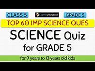 Video thumbnail for Class 5 Science Quiz | Science Questions for class 5 | Science Quiz for Grade 5 | year 5 quiz
