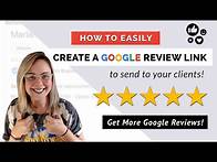 Video thumbnail for Create a Google Review Link to Send to Clients | Google Business Profile Optimization