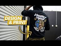 Video thumbnail for Exactly How I Made This Design and Printed This Hoodie - Step By Step