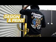 Video thumbnail for Exactly How I Made This Design and Printed This Hoodie - Step By Step