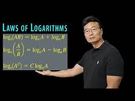 Video thumbnail for Lesson 2 Logarithms, Laws of Logs
