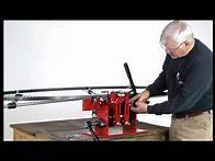 Video thumbnail for Dual Tooth Sawmill Bandsaw Blade Setter Cook's Saw