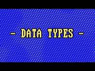 Video thumbnail for What Are Data Types?