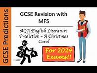 Video thumbnail for GCSE AQA English Literature Paper 1 2024 - A Christmas Carol Prediction