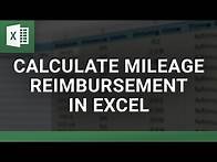 Video thumbnail for Calculate Mileage Reimbursement Easily in Excel with Google Maps Integration!