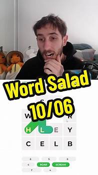 Video thumbnail for Crack the Word Salad Puzzle Challenge | Word Games