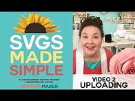 Video thumbnail for SVGs Made Simple 2: How to Upload SVG Cut Files to Cricut Design Space, Silhouette Studio, and SCAL5