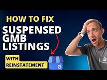 Video thumbnail for How to Reinstate A Google Business Profile (GMB Suspended?)