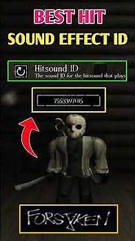 Video thumbnail for ALL HIT SOUND EFFECT ID IN FORSAKEN | Roblox