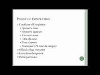 Video thumbnail for Florida CPE Requirements