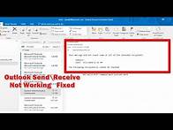Video thumbnail for Your message did not reach some or all of the intended recipients Outlook Error