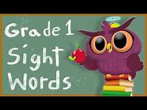 Video thumbnail for Sight Words - Grade 1 - How to Read - Dolch sightwords - 1st Grade