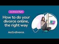 Video thumbnail for How to Do Online Divorce the Right Way | Step-by-Step Divorce Guide with Hello Divorce