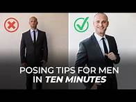 Video thumbnail for Posing Tips For Men In Ten Minutes | Master Your Craft