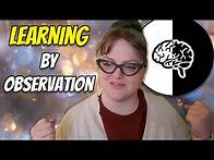 Video thumbnail for Observational Learning
